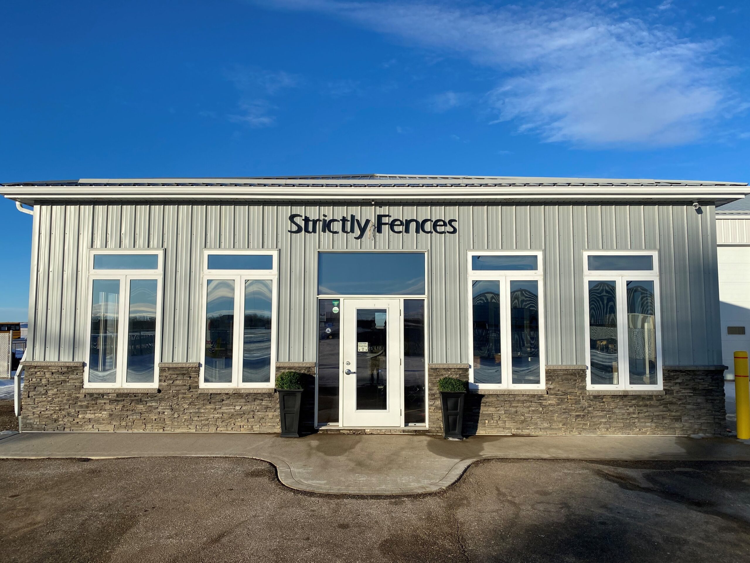 Strictly Fences building